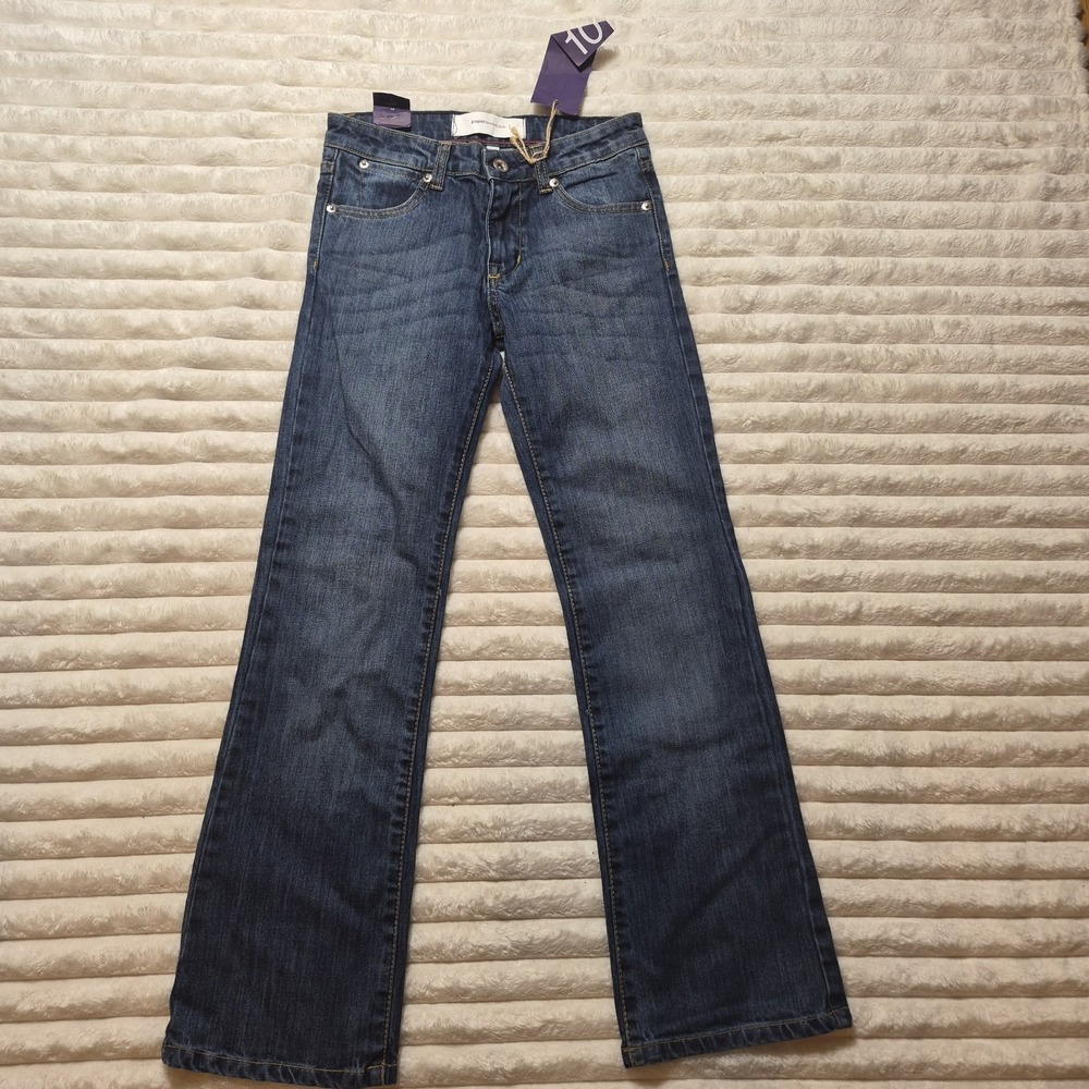 Paperdenim&cloth Tyler Girls Bootcut Jeans Blue Denim‎ Size 10 NWT